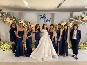 ชุดเจ้าสาวและชุดเจ้าบ่าว ชุดสากล เช่าที่แบมบี้ เวดดิ้ง ห้วยขวาง